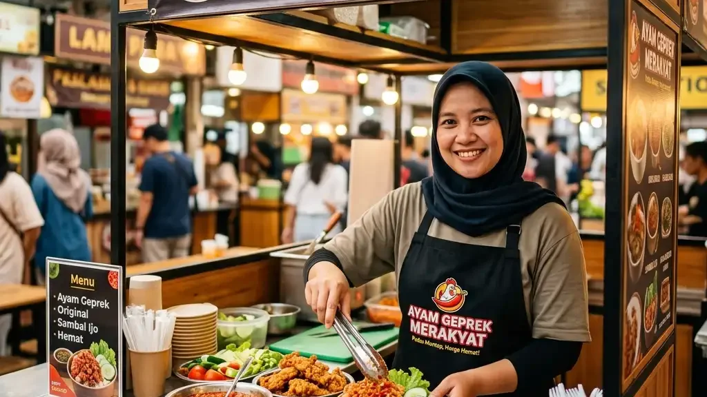 Franchise Ayam Geprek Tanpa Royalty Fee Terpopuler